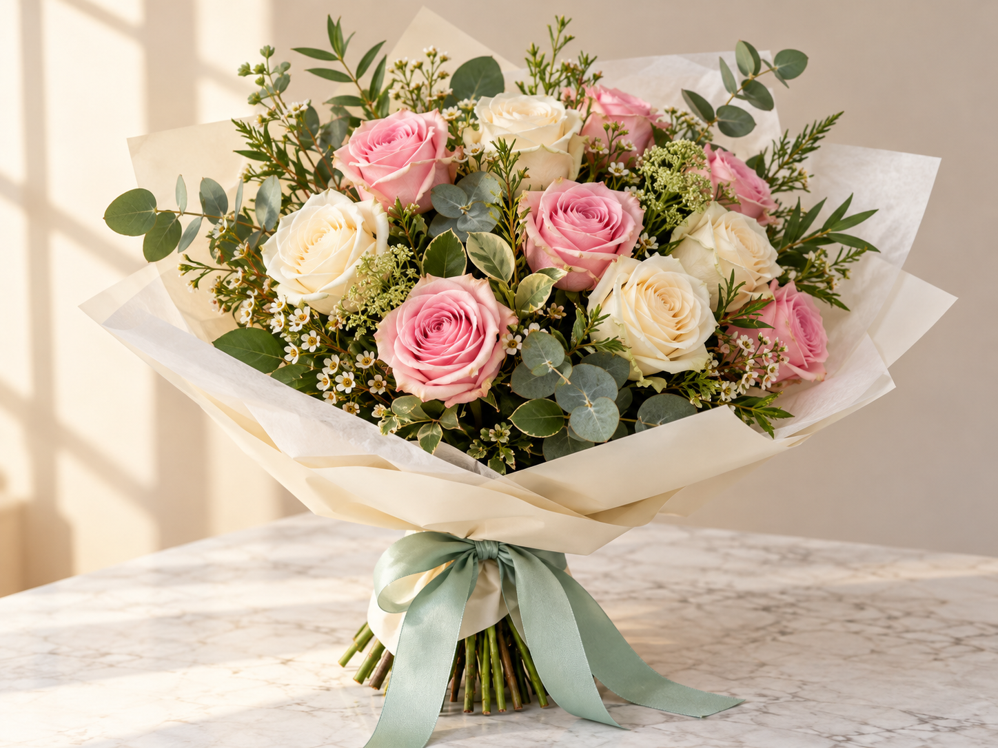 Illustrative example: Fresh flower bouquet