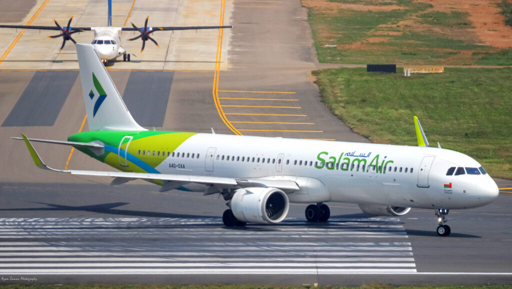 Salaam air direct flights to Sylhet