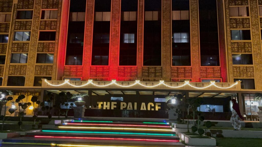 the palace sylhet night view